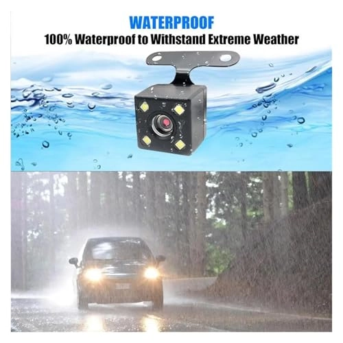 Rear View Parking Camera - Night Vision Wire