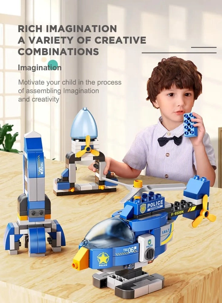 Building Blocks Set - Vehicle 120 pcs