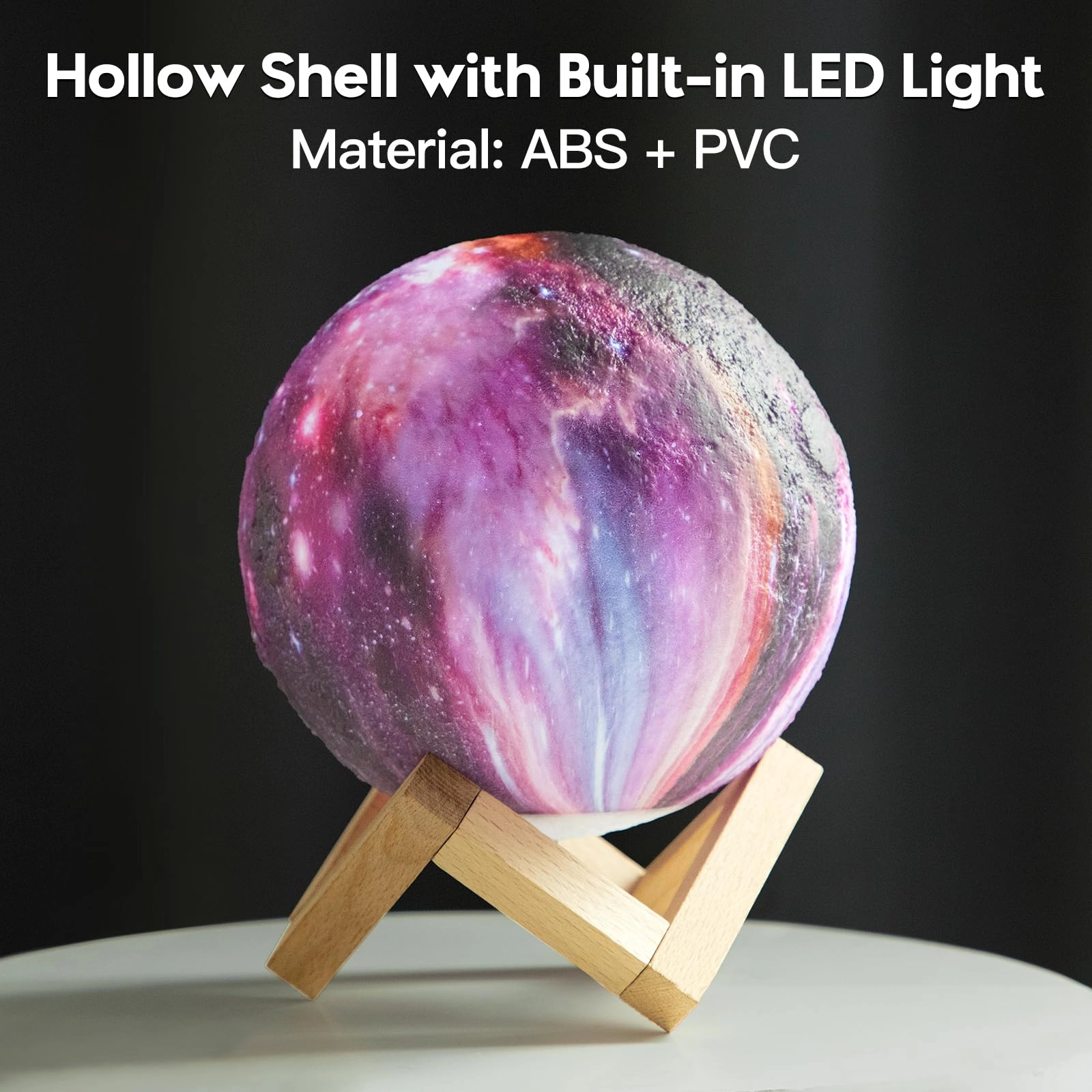 Moon Lamp - Battery Powered Multicolor