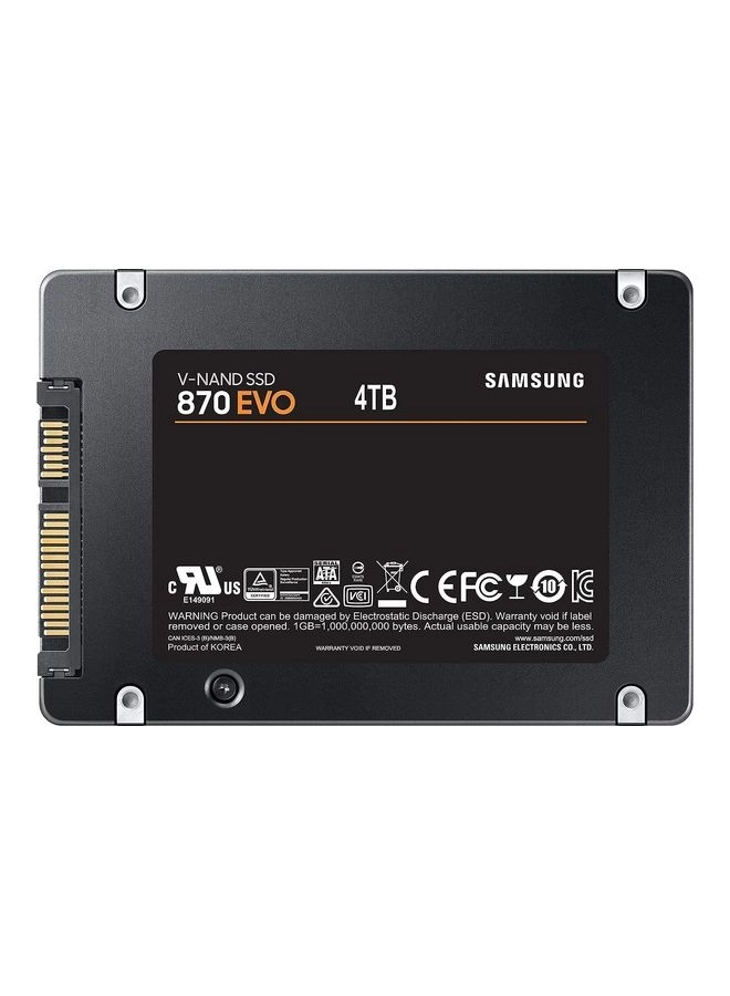 870 EVO - 4000GB 2.5 Inch