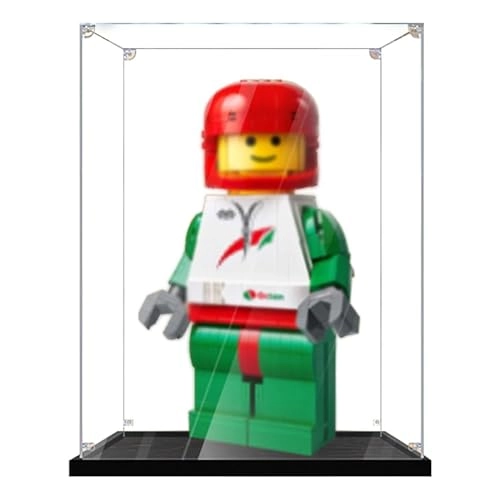Acrylic Display Box - 2mm Transparent Dust Box for LEGO 40819 People Model