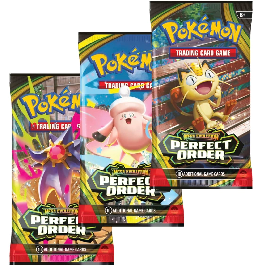 Pokémon Mega Evolution - Perfect Order - 3 pcs