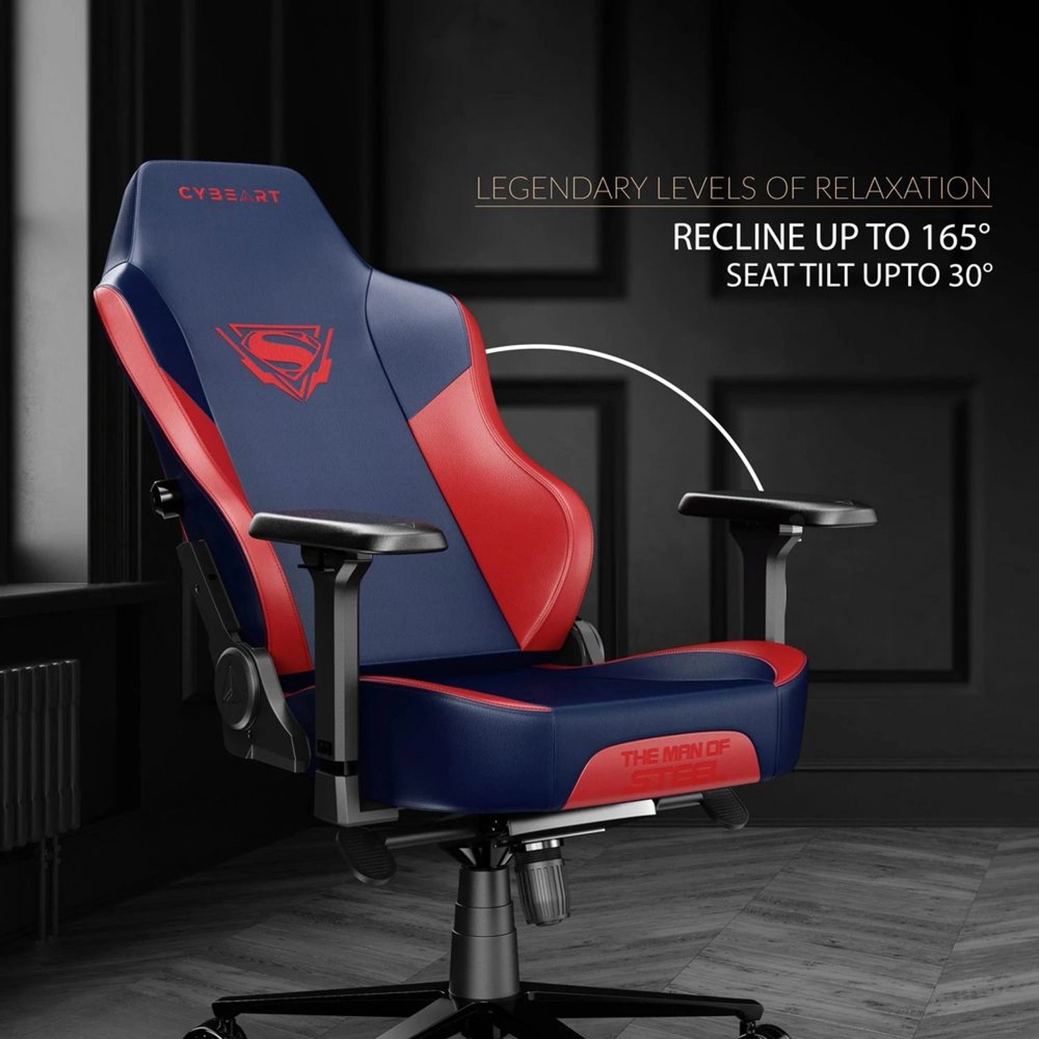 Superman DC - Gaming Chair Blue/Red