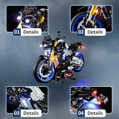 LED Light Kit for LEGO 42159 MT-10 SP Set