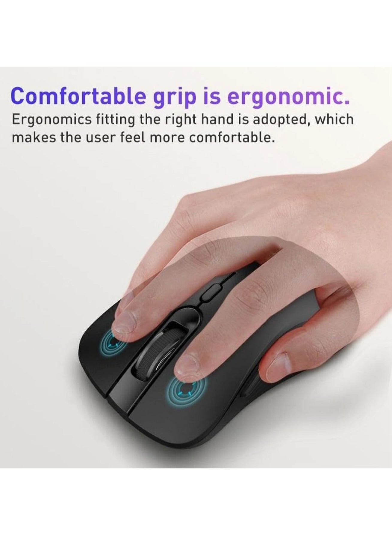 FREEDOM-WOLF X8 Gaming Mechanical Mouse - Wireless