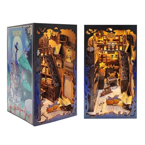 Book Nook Kit - Dollhouse Booknook Model Kit