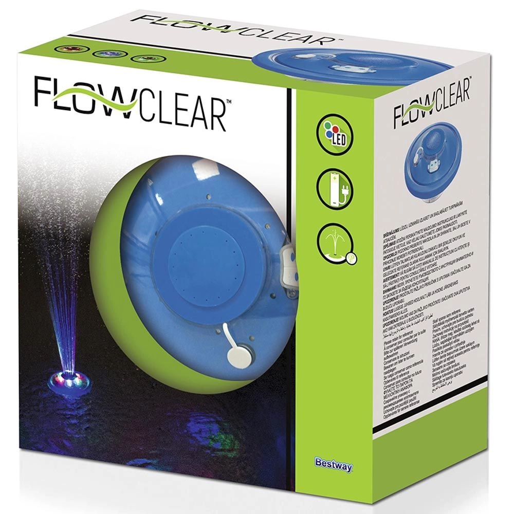 Floating Fountain LED - Blue Max. height 1m