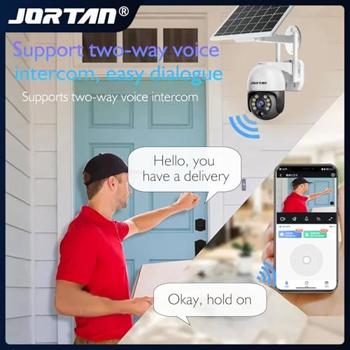Dual Lens Solar Wi-Fi Security Camera 4MP