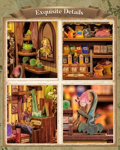 Book Nook Kit - Fantasy Plant Shop