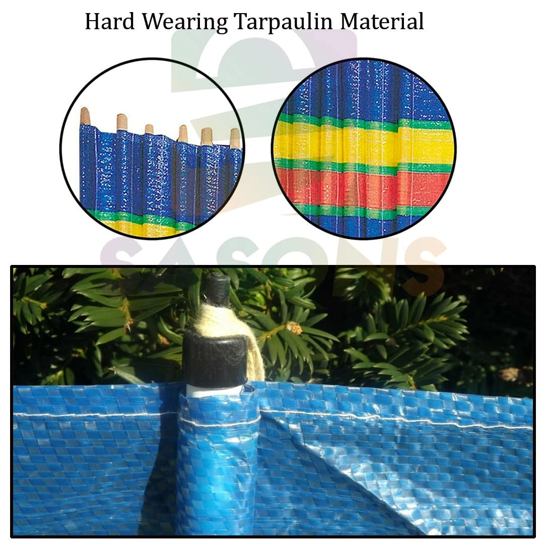 6 Poles Large Windbreak