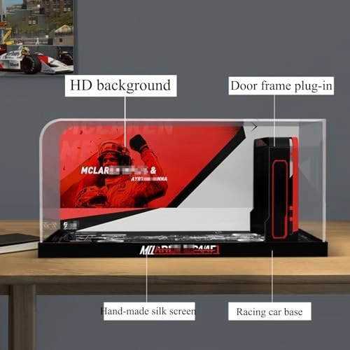 Figures Display Box for LEGO 10330 McLarren - acrylic