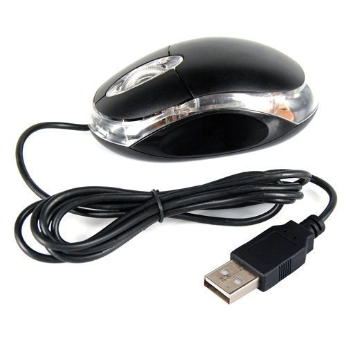 Accessotech Optical Scroll Wheel Mouse - USB
