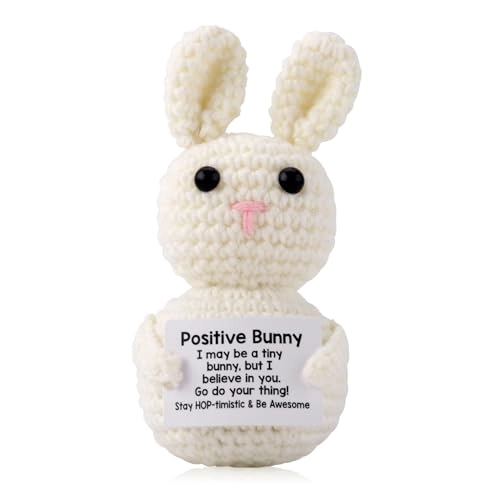 Bunny Positive Crochet - 12 cm
