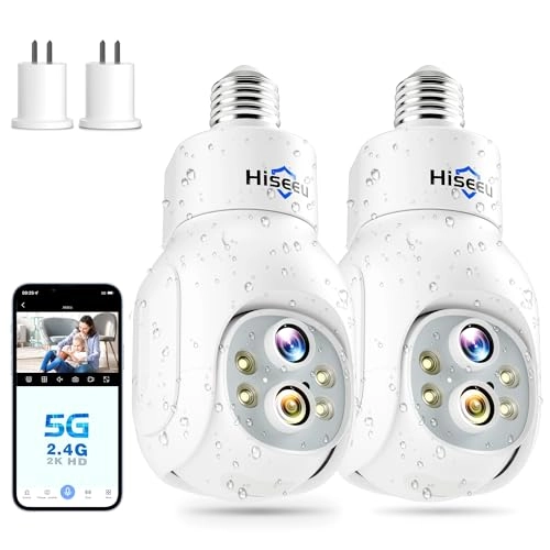 Light Bulb Security Camera 3MP Bundle
