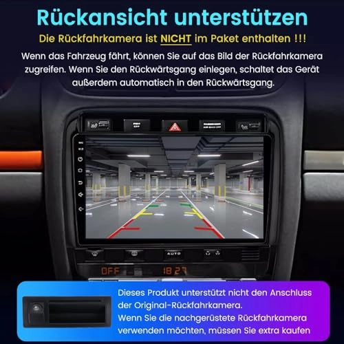 G01580 Navigator - Android 13 1024*600 + 01578 Camera - 480/520 TV lines