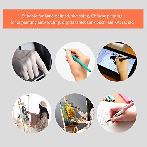 2-Finger Sketch Writing Gloves