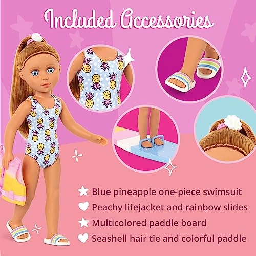 Tammy Poseable Doll - 14-Inch Brown Hair & Blue Eyes Ages 3+