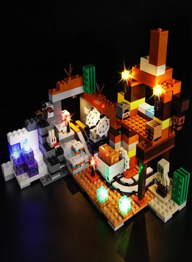 BrickSoul Minecraft The Badlands Playset Light Kit (21263) - LED Lighting Kit