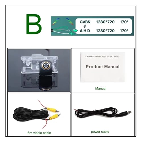 Car Reversing Camera - Night Vision AHD1080P