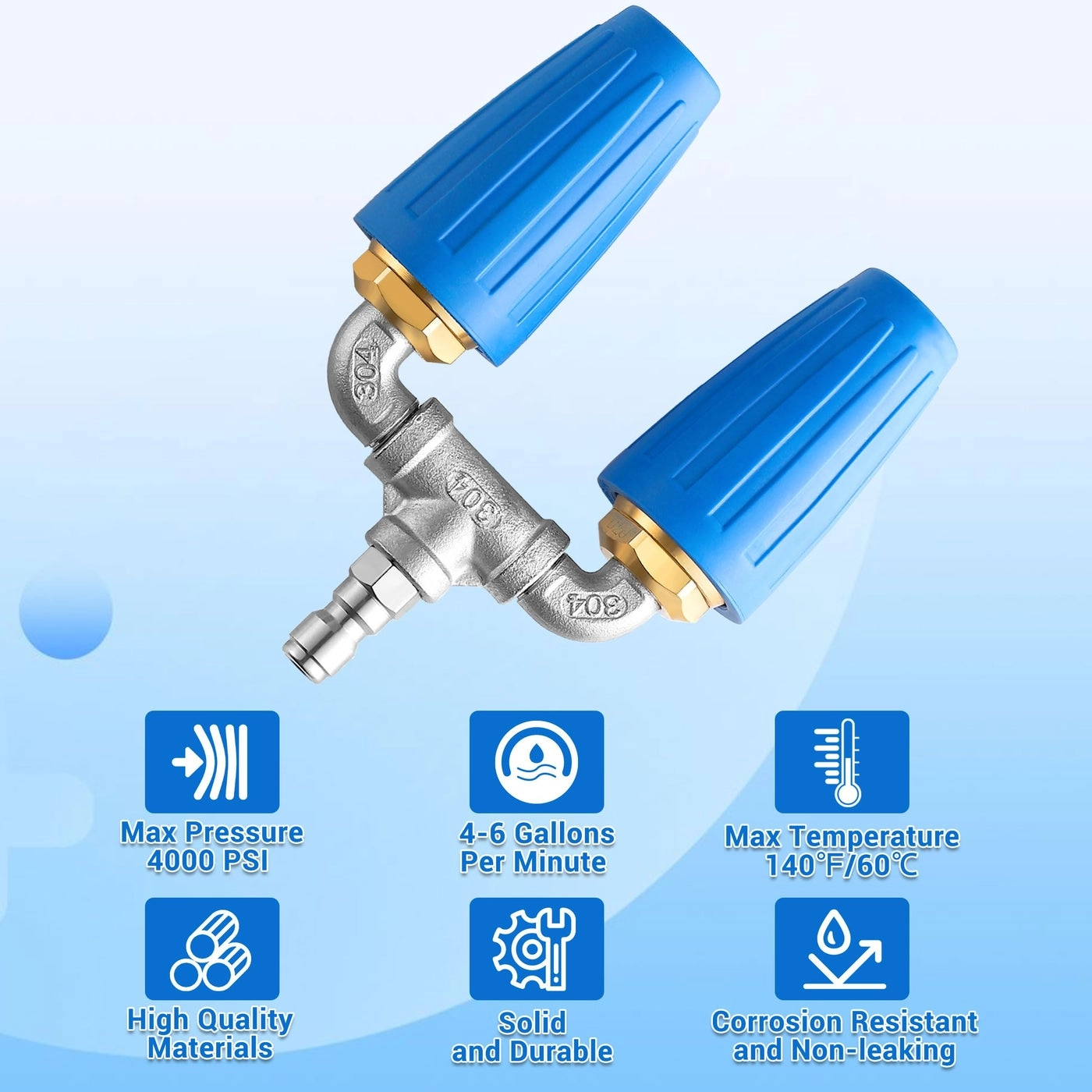 Dual Turbo Nozzle Pressure Washer