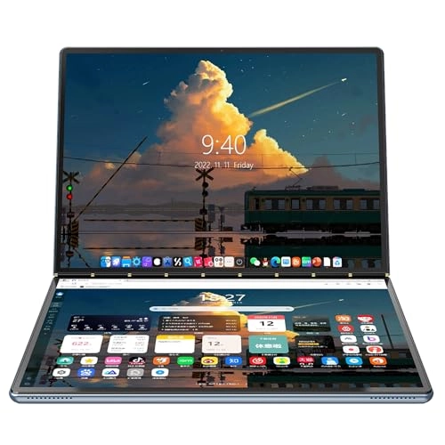 2-in-1 10.95" 2.5K Dual Screen Touch Laptop - 10.95'' Core i3-1215U 32GB DDR5 1TB SSD