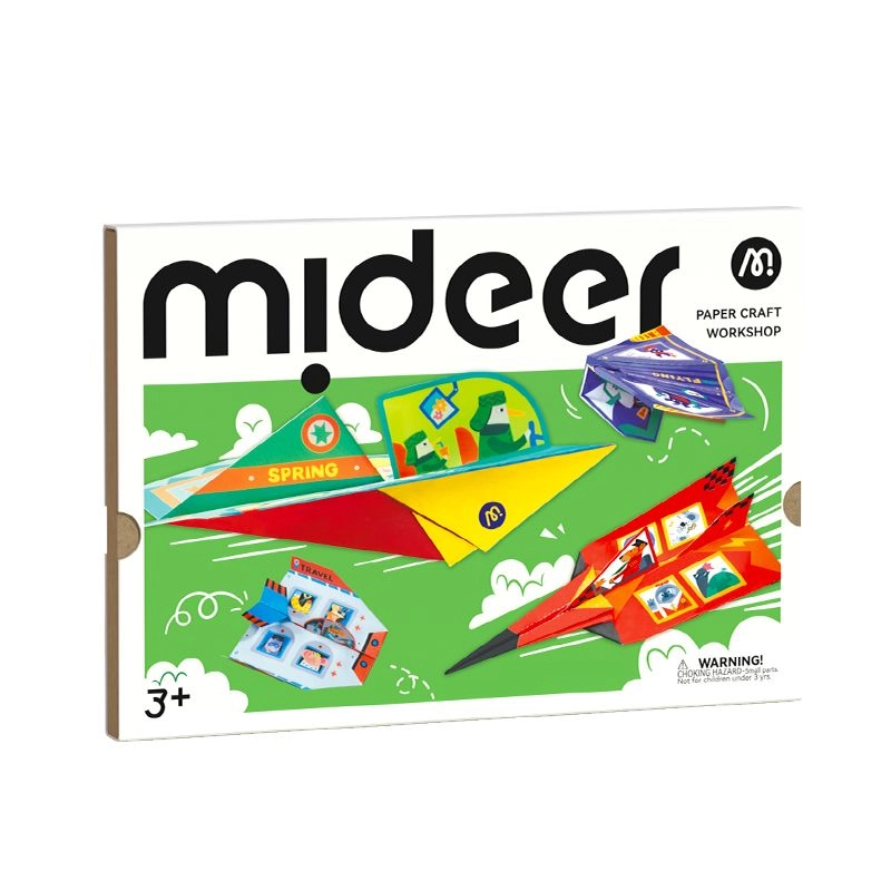 MIDEER Paper Craft DIY Kit – Flight Diary - 3 + Multi Colour 1.14 KG