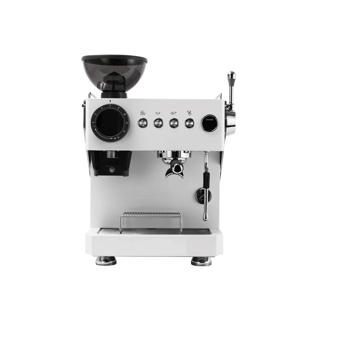 MIANZHI CRM3812C - Integrated Grinder Milk Frother