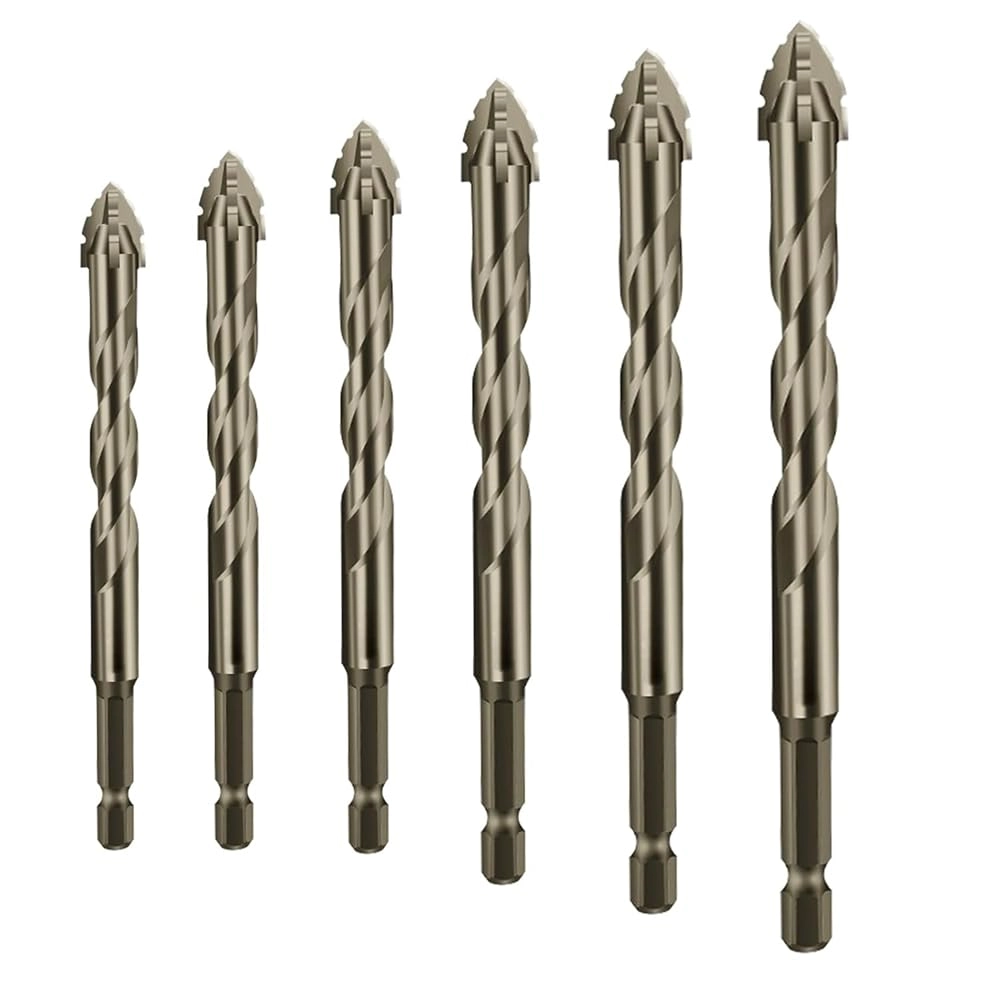 Futihana Eccentric Drill Bit - alloy 6 piece(s)