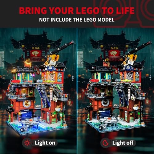 Light for LEGO Ninjago City Workshops 71837 - Ninjago