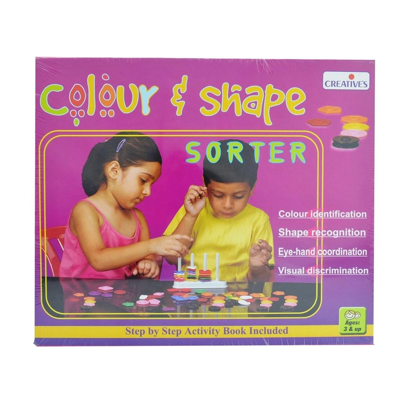 Creative's Colour & Shape Sorter - 3 Years and Above