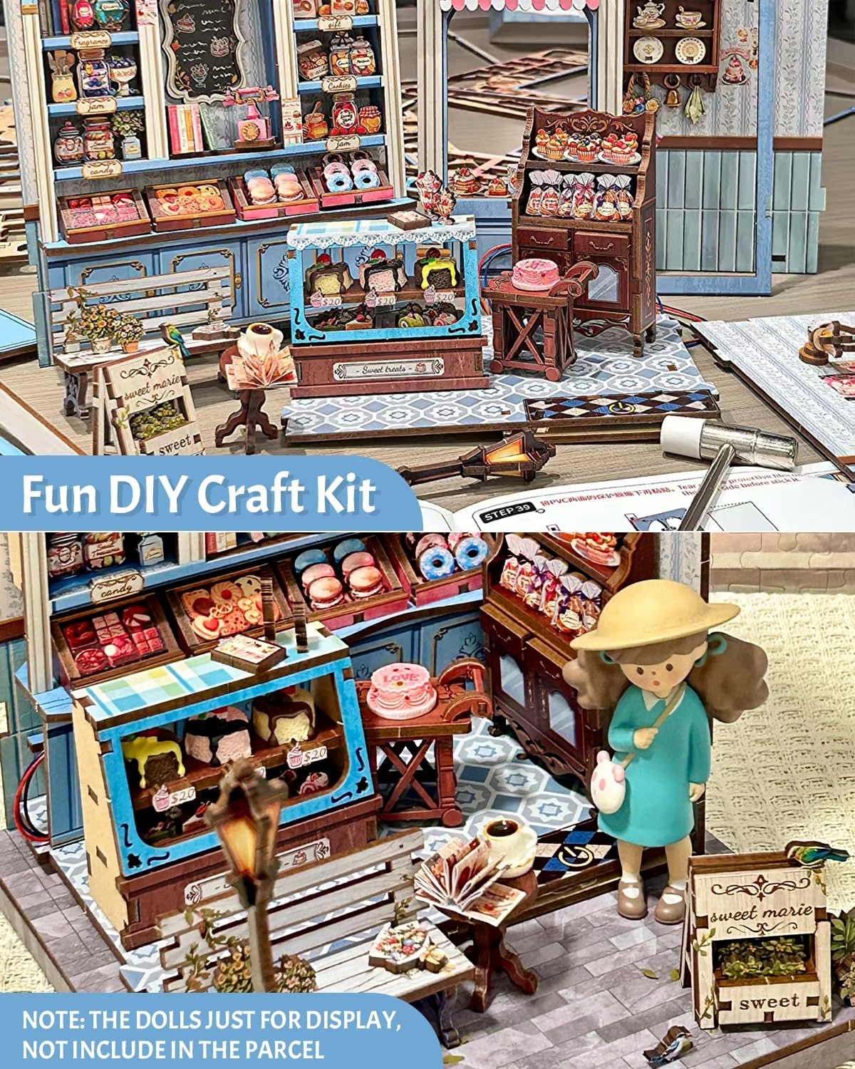 Book Nook Kit - 1:24 LED Light
