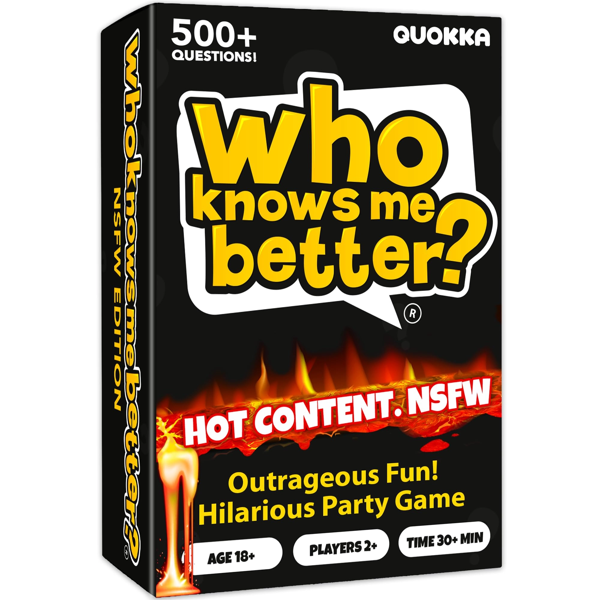 quokka Who Knows Me Better NSFW Edition - English Adult 500
