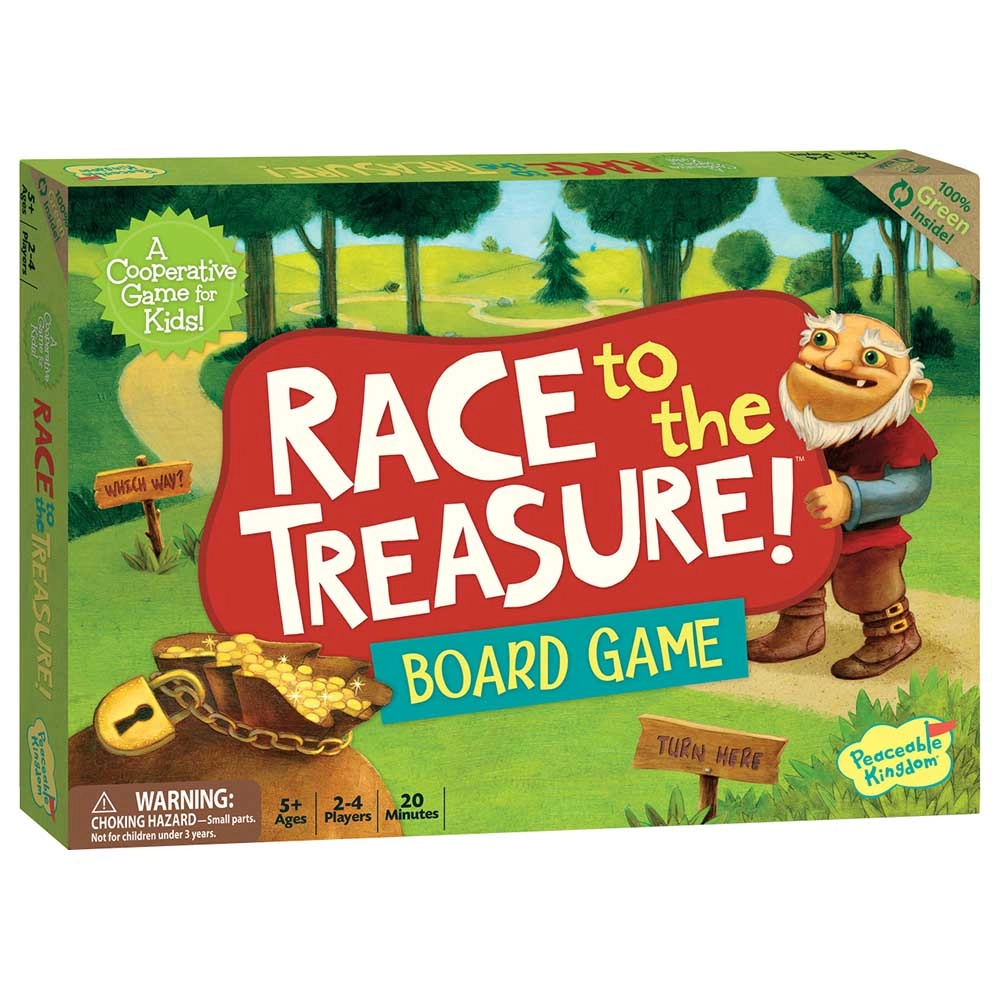 Race to the Treasure! - Cooperative Path Building Game