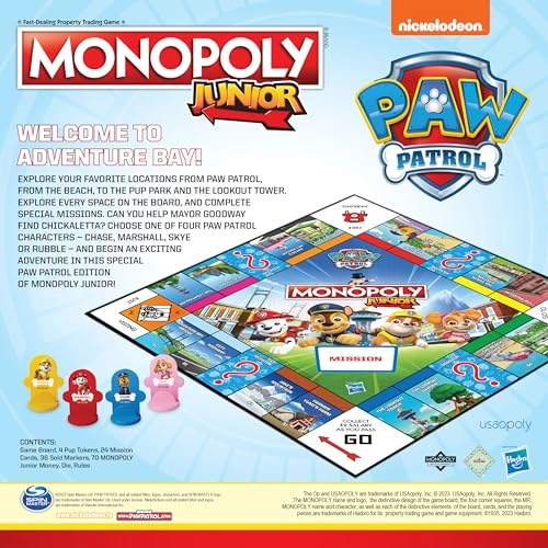 Monopoly JR PAW Patrol