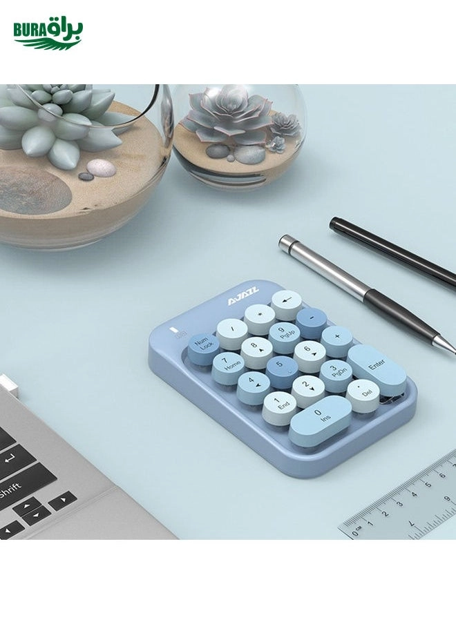 Mini 2.4G Wireless Numeric Keypad - 18 keys 10 meter AAA