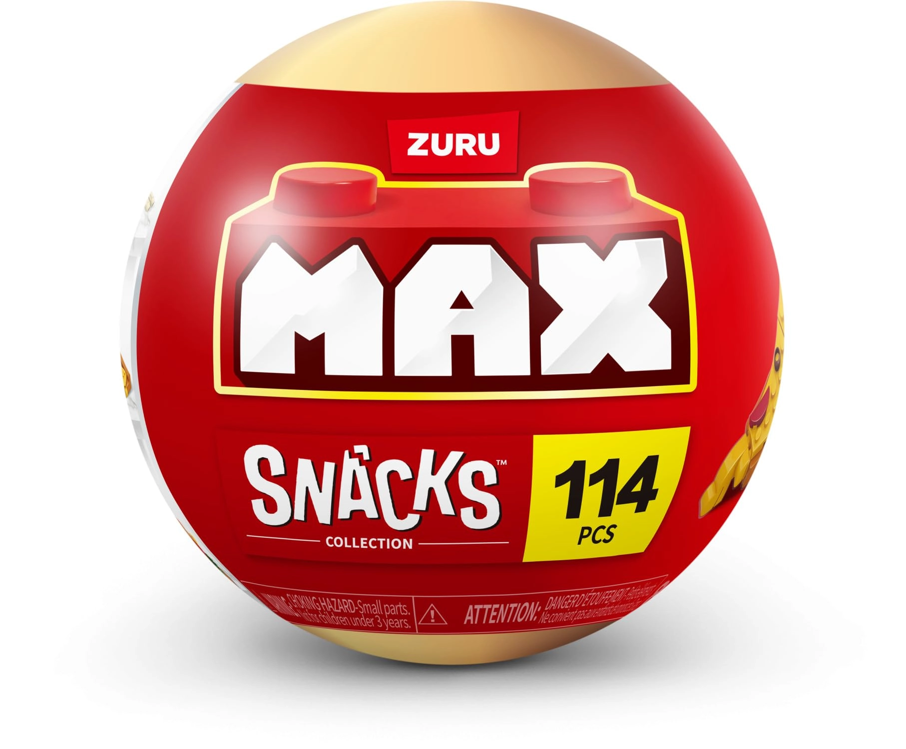ZURU MAX-SNACK-SERIES - 200 pieces 6 Snacks