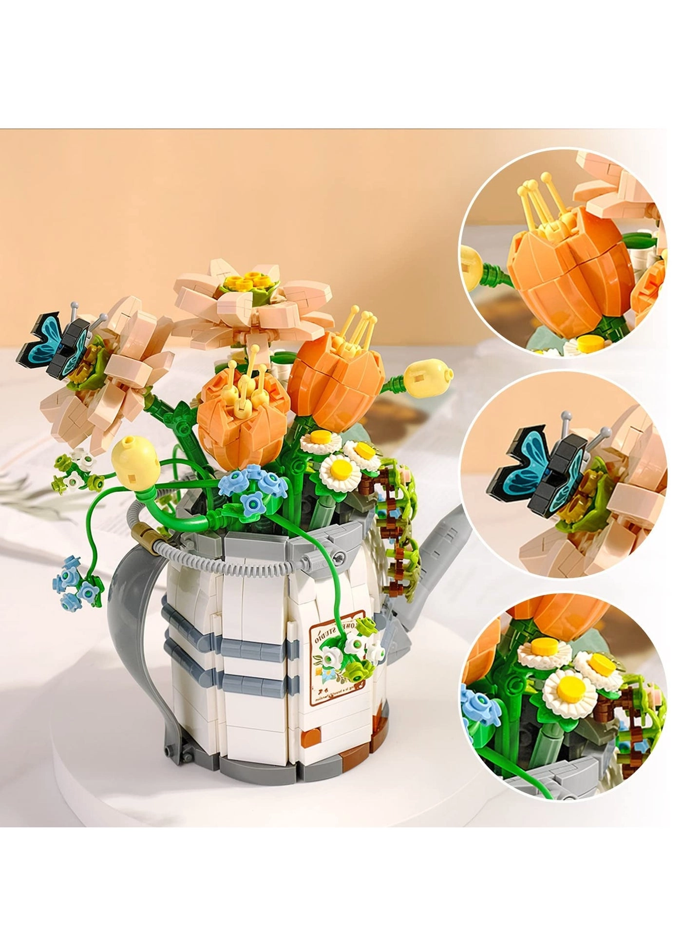 SYOSI Bonsai Building Kit - 973pcs