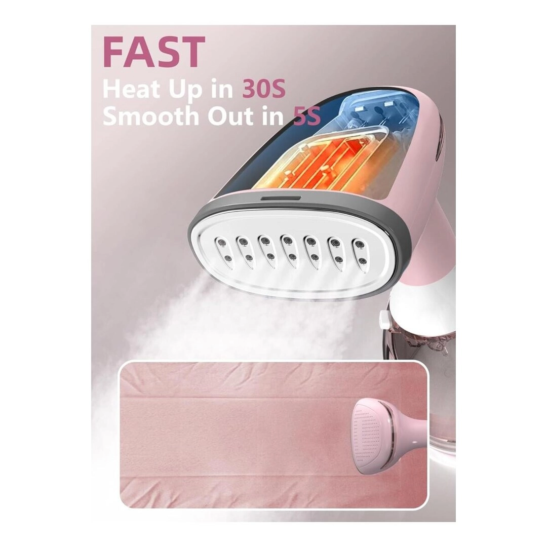 Garment Steamer - 1500W Portable Handheld Overheat Protection
