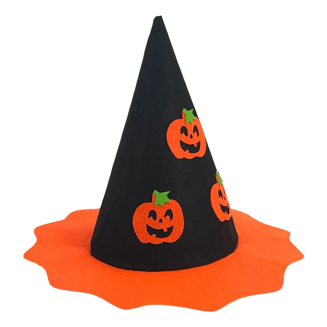Pumpkin Witch Hat - Child Size