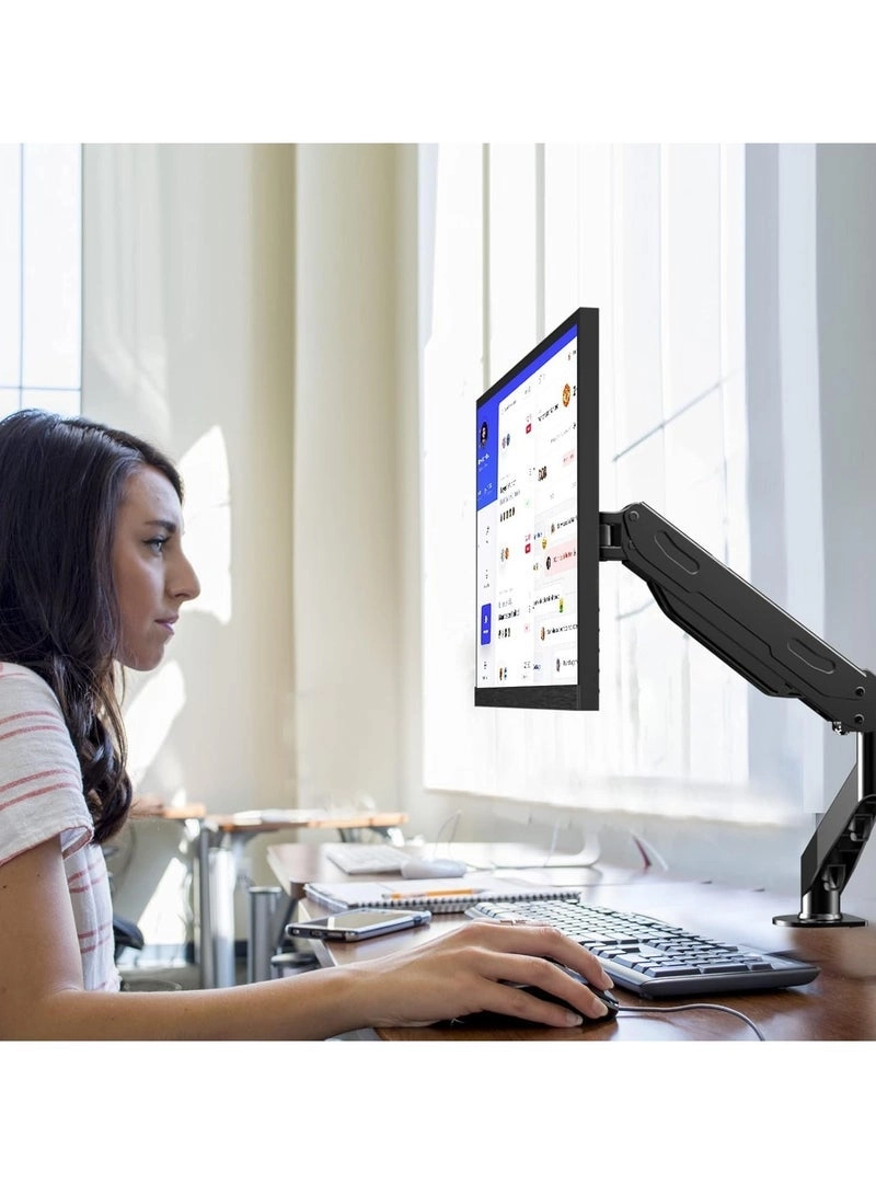 Single Monitor Arm - Single 13-32 Inch VESA 75x75/100x100mm