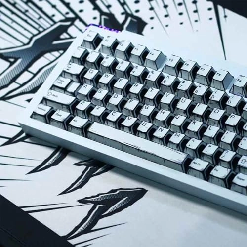 Retro Manga PBT Keycaps - Wired