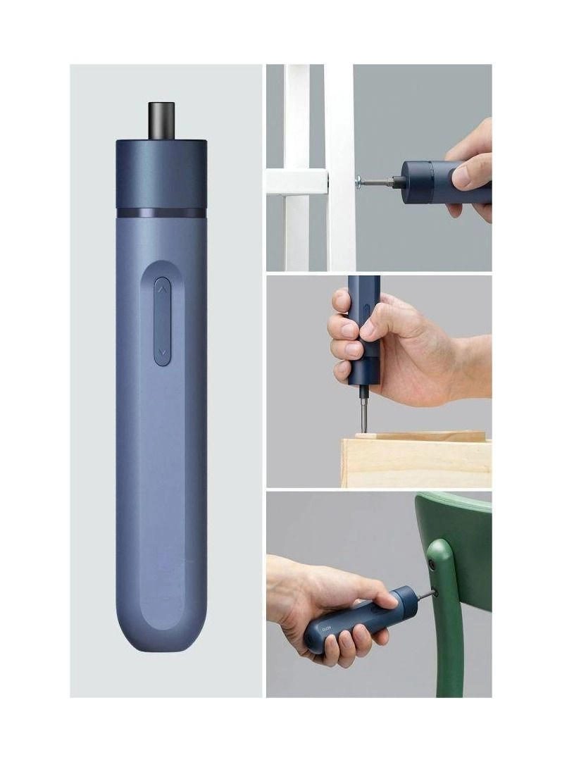 Electric Screwdriver Set - 1.3E+3 Milliamp Hours