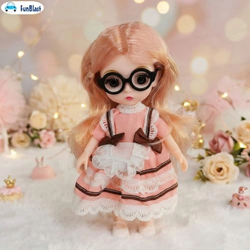 Fashion Doll - Long Hair Glasses Korean Ages 3+