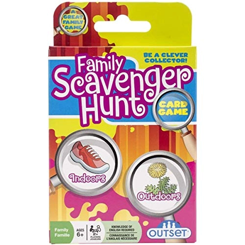 Family Scavenger Hunt - Indoor Outdoor Game