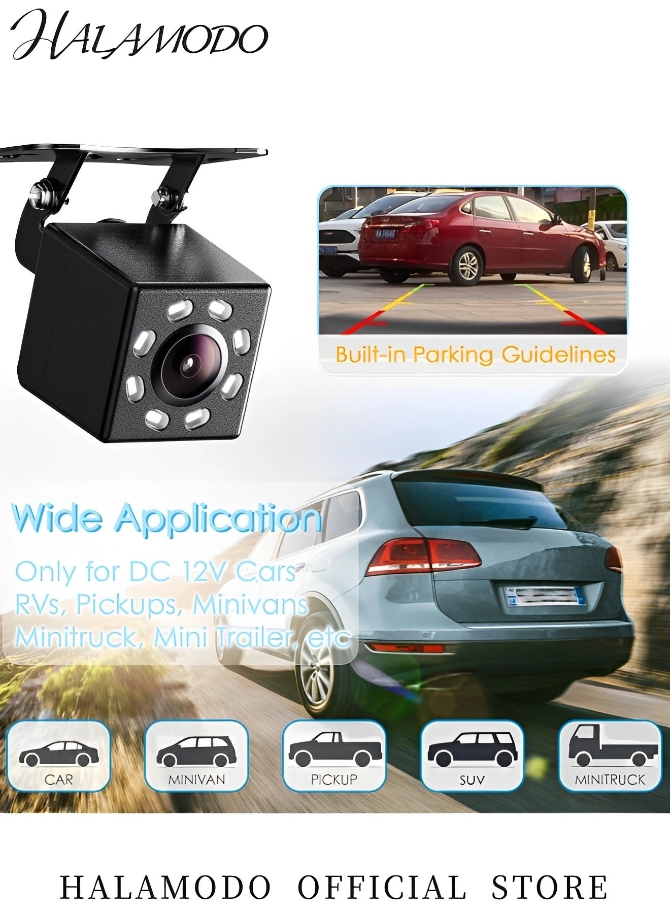 Backup Camera - Night Vision 648x488 pixels