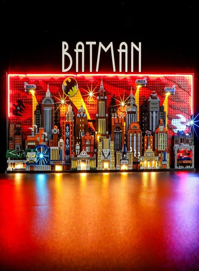 YEABRICKS LED Light for 76271 - DC Batman Gotham City