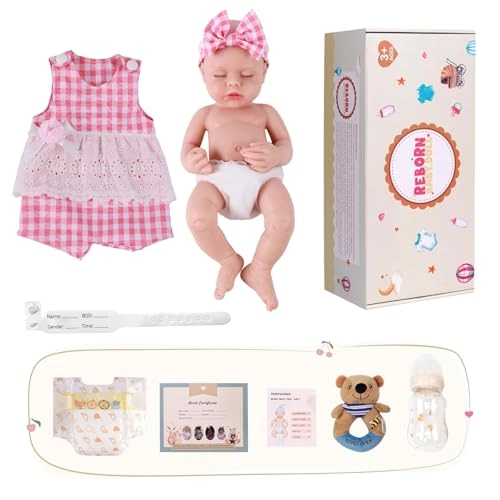 Reborn Baby Doll - 16 inch Full Body Silicone Newborn Girl