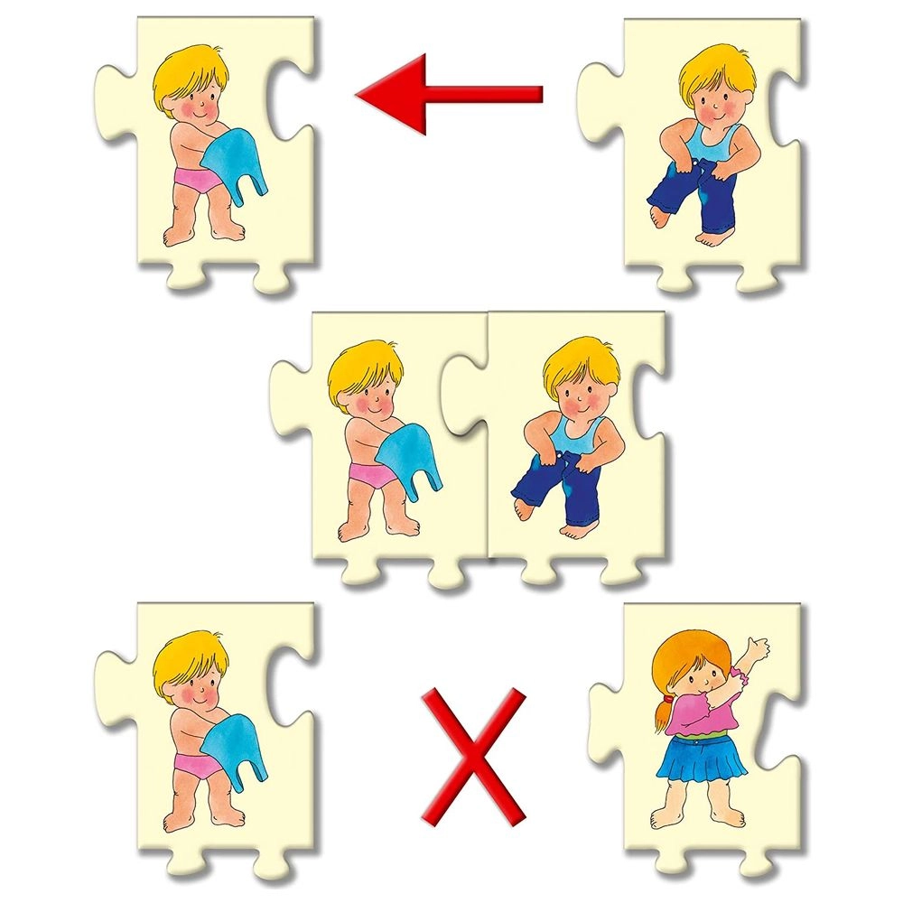 Dressing Myself Puzzle - 20pcs Suitable for 3 years and above