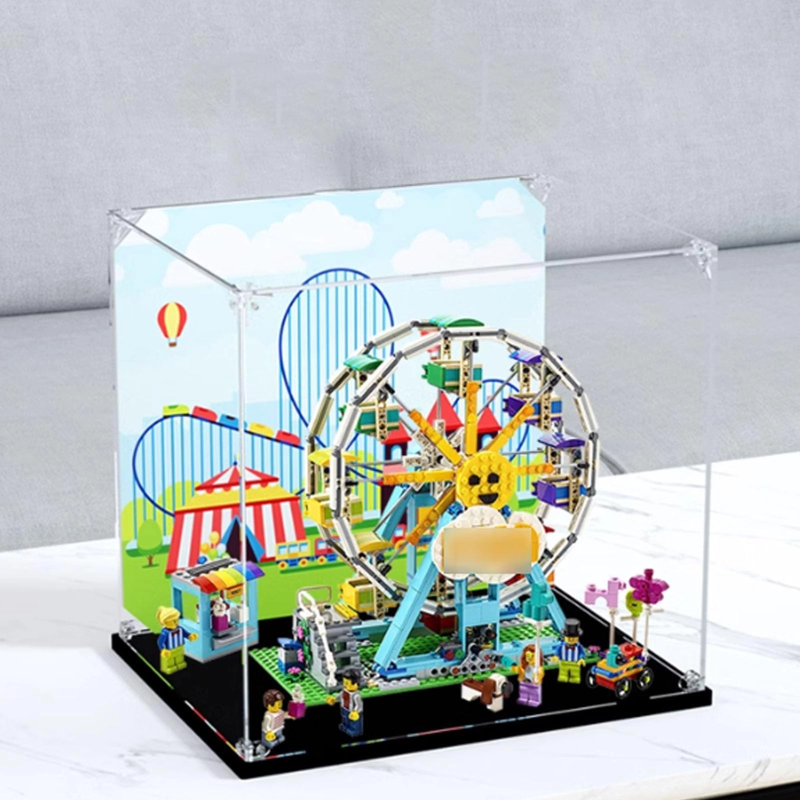 bodamaike Acrylic Display case - for Lego 31119 35x25x30 cm