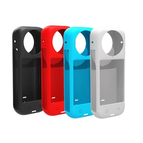 Anti-Scratch Camera Lens Cover Silicone Case - Insta360 X3 / X4